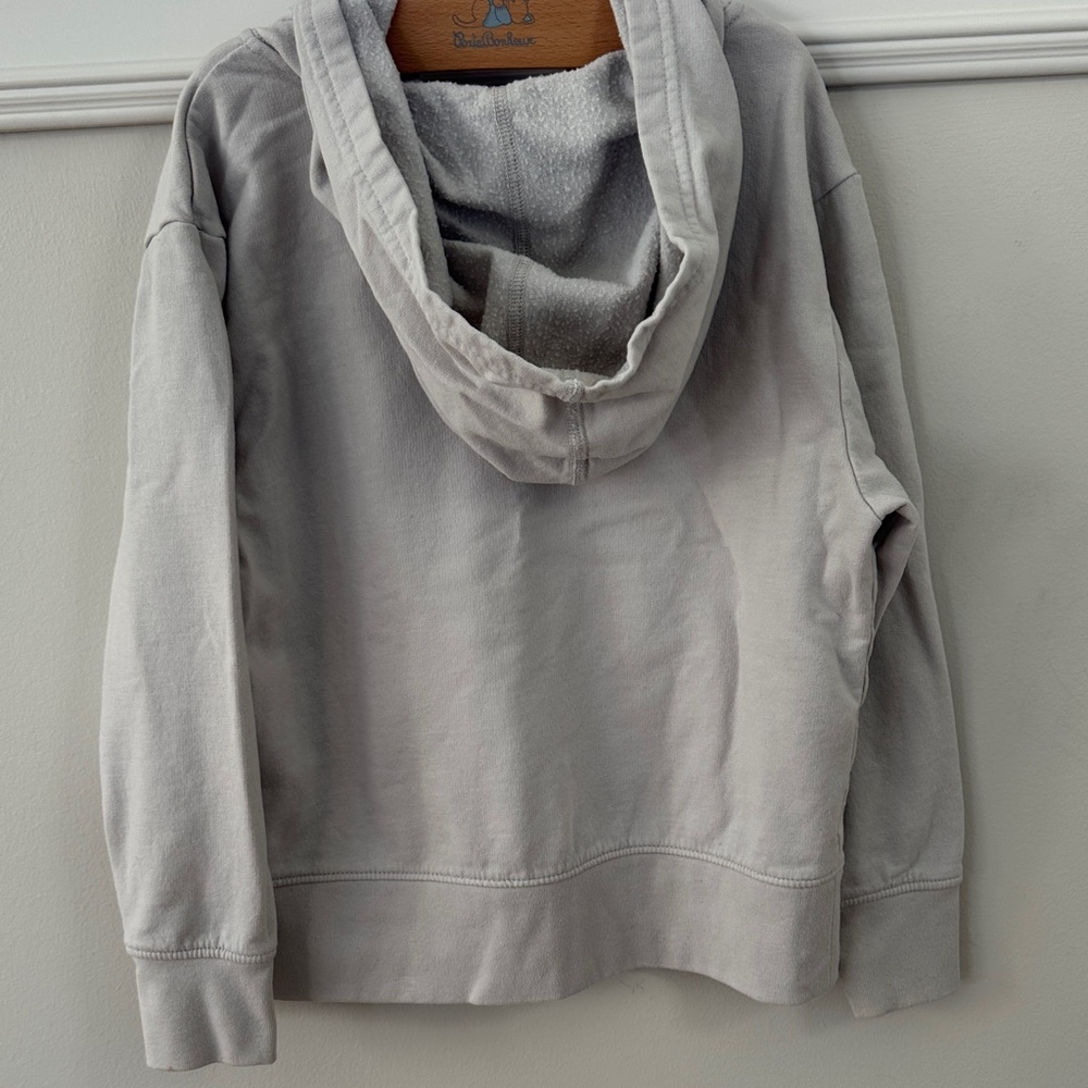 Patagonia Gray Hoodie with Pink and Blue Wave Design - Picture 5 of 6
